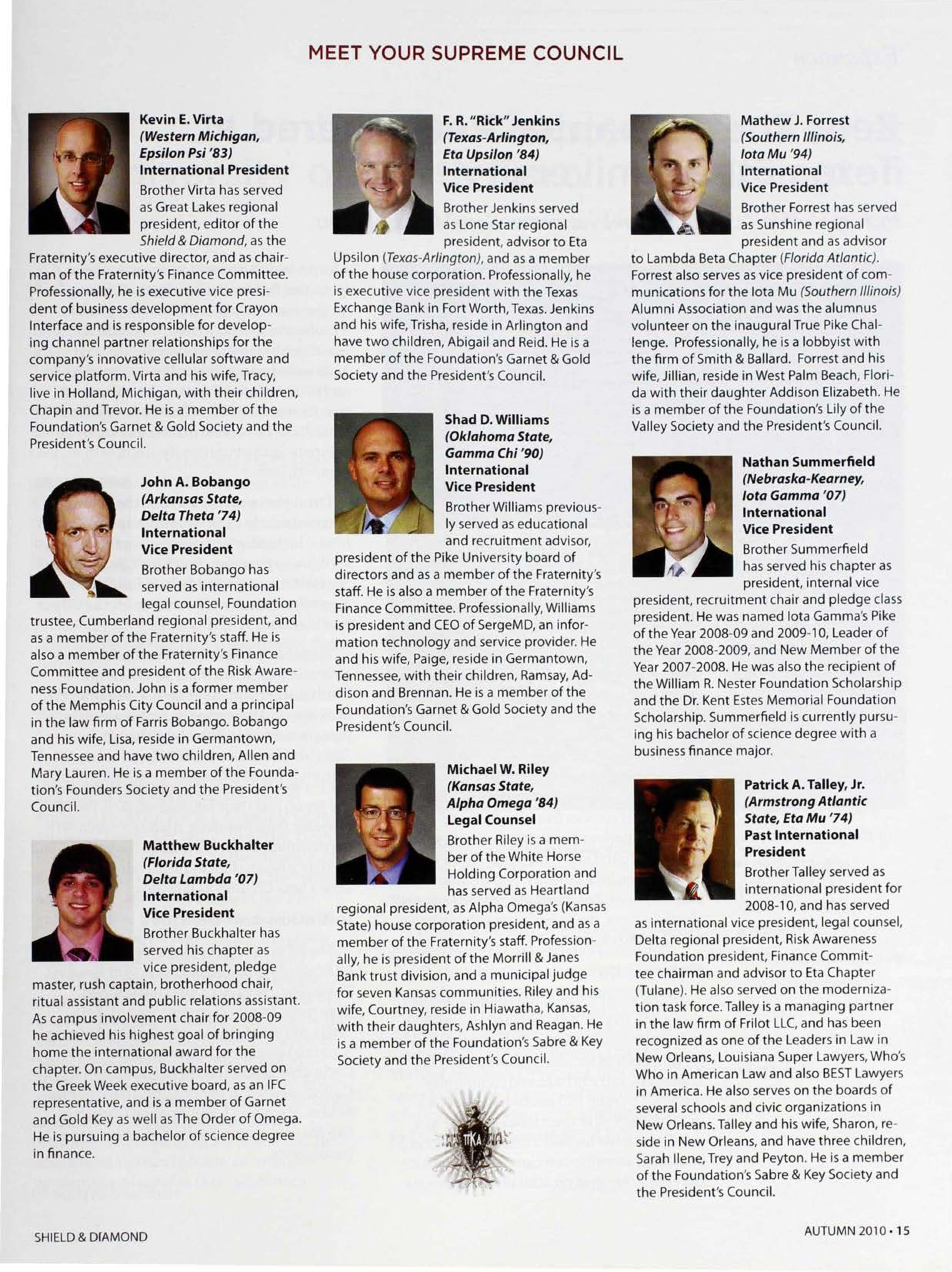 Meet Your Supreme Council